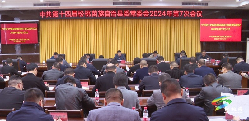 县委常委会2024年第7次会议召开